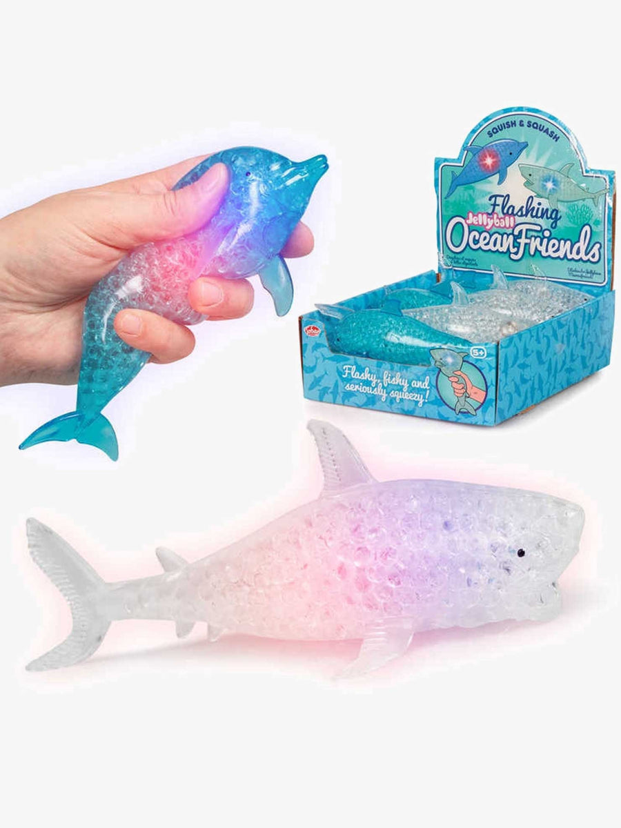 FLASHING JELLYBALL OCEAN FRIENDS - SHARK DOLPHIN U2013 One For Fun FLASHING JELLYBALL OCEAN FRIENDS - SHARK DOLPHIN U2013 One For Fun