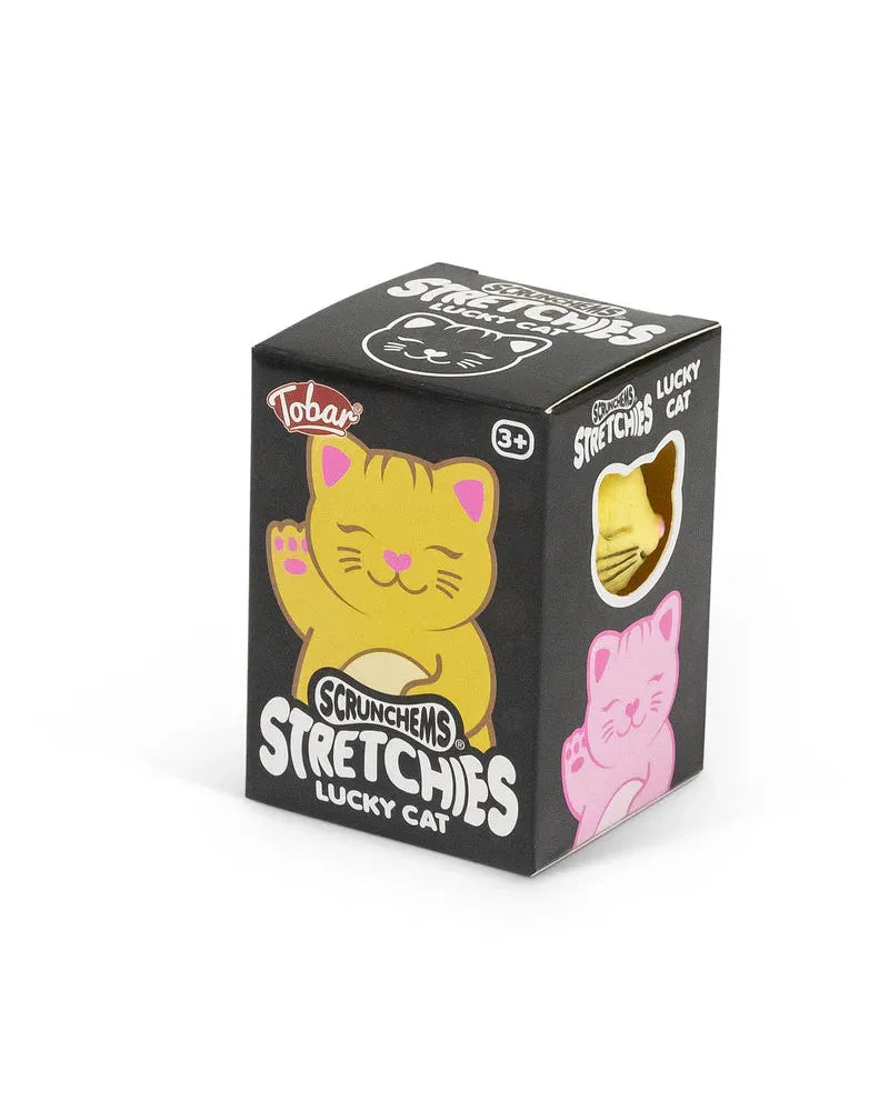 Scrunchems Stretches Lucky Cat – joyful toys & games for little ones at C&K, an independent lifestyle store in Settle.