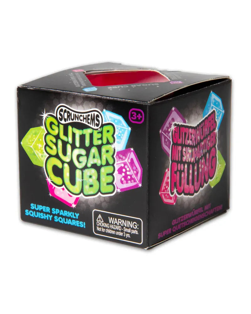Scrunchems Glitter Sugar Cube – joyful toys & games for little ones at C&K, an independent lifestyle store in Settle.
