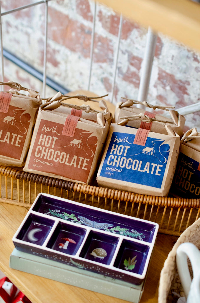 christmas stocking fillers selection hot chocolate by C&K independent lifestyle store north yorkshire