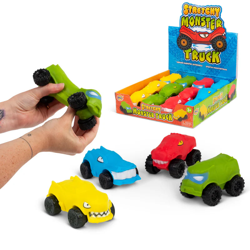 Stretchy Sand Monster Cars – joyful toys & games for little ones at C&K, an independent lifestyle store in Settle.