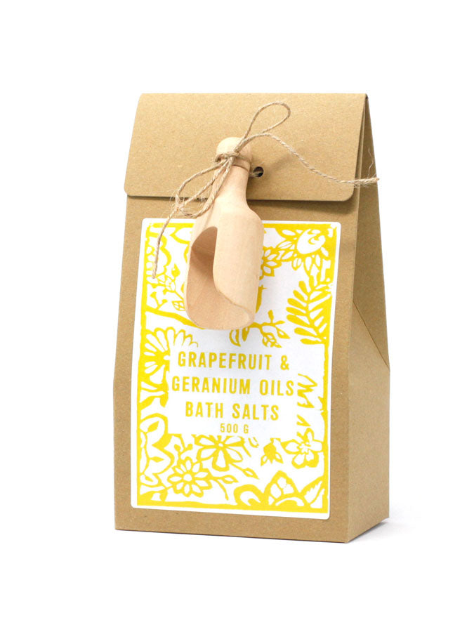 Grapefruit & Geranium Himalayan Bath Salts – thoughtful gifts and beautiful finds from C&K, an independent lifestyle store in Settle.
