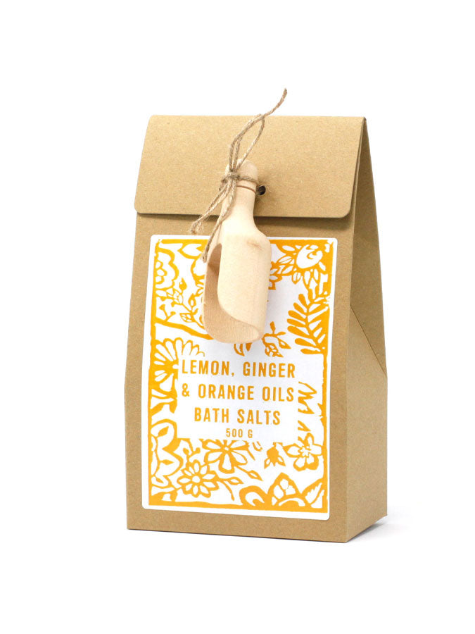 Himalayan Bath Salts - Lemon, Ginger & Orange – thoughtful gifts and beautiful finds from C&K, an independent lifestyle store in Settle.