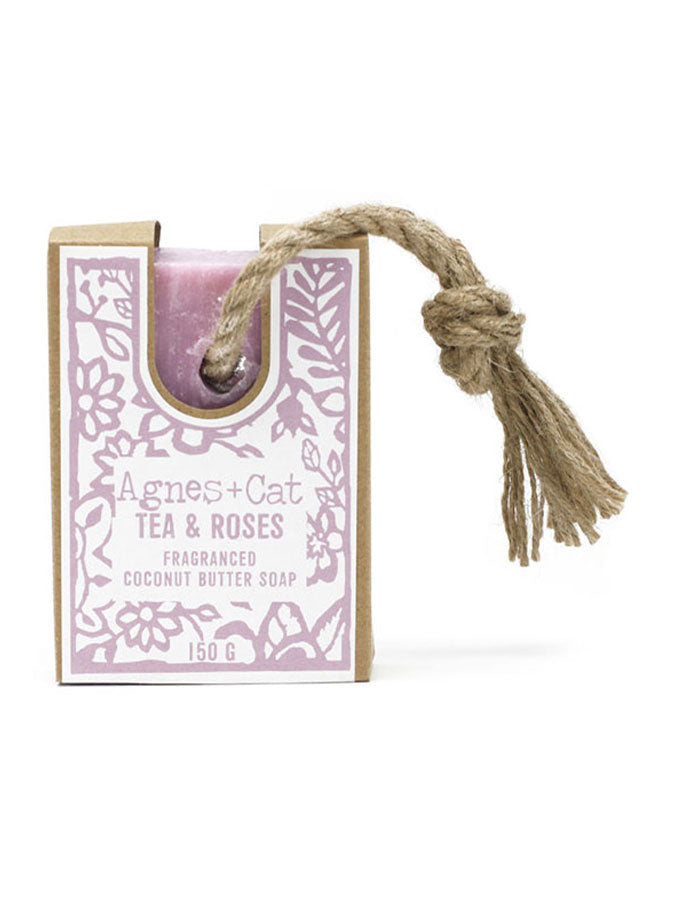 Soap On A Rope - Tea & Roses – thoughtful gifts and beautiful finds from C&K, an independent lifestyle store in Settle.