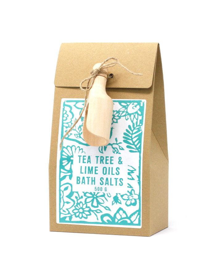 Tea Tree & Lime Bath Salts – thoughtful gifts and beautiful finds from C&K, an independent lifestyle store in Settle.
