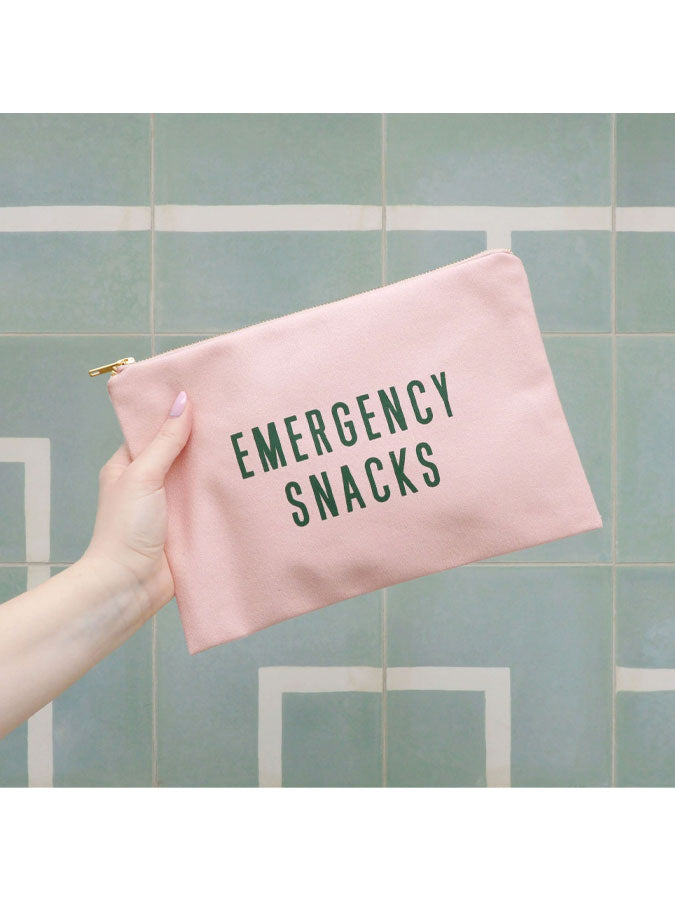 Emergency Snacks - Blush Pink Pouch – thoughtful gifts and beautiful finds from C&K, an independent lifestyle store in Settle.