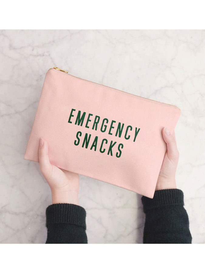 Emergency Snacks - Blush Pink Pouch – thoughtful gifts and beautiful finds from C&K, an independent lifestyle store in Settle.