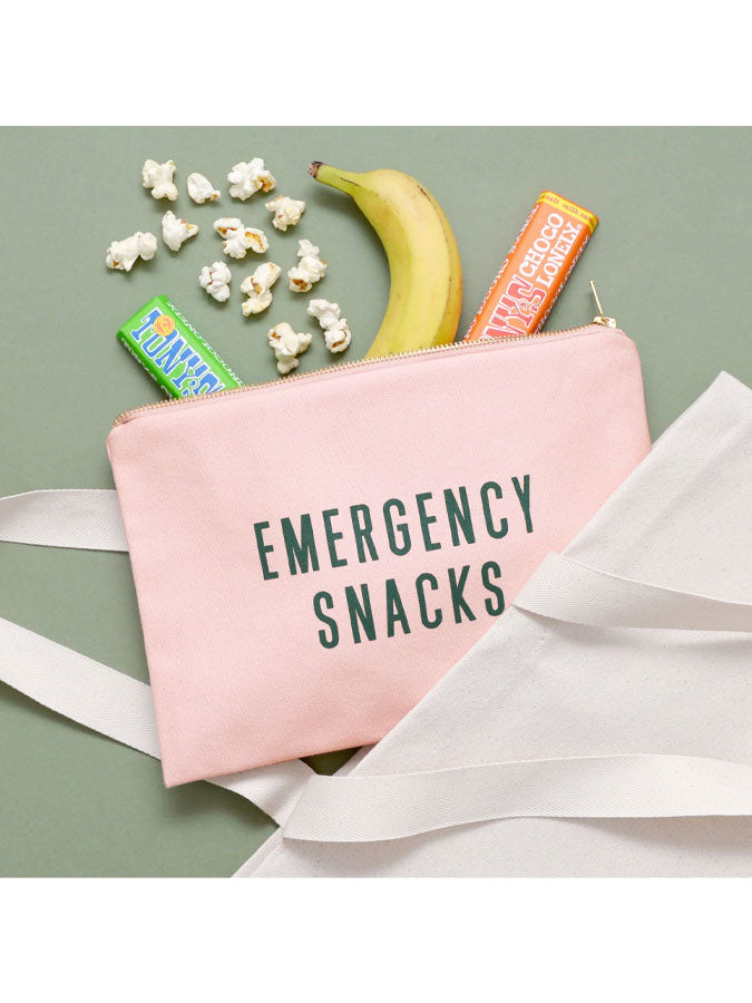 Emergency Snacks - Blush Pink Pouch – thoughtful gifts and beautiful finds from C&K, an independent lifestyle store in Settle.