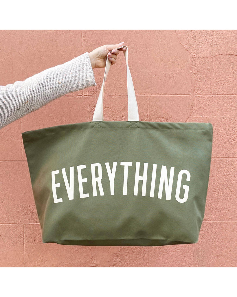 Everything - Olive Green REALLY Big Bag – thoughtful gifts and beautiful finds from C&K, an independent lifestyle store in Settle.