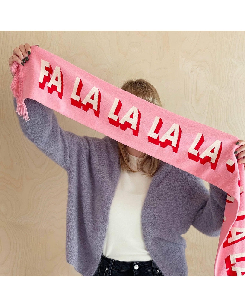 FALALALALA - LALALALA - Knitted Scarf – stylish accessories from C&K, an independent lifestyle store in Settle, North Yorkshire.
