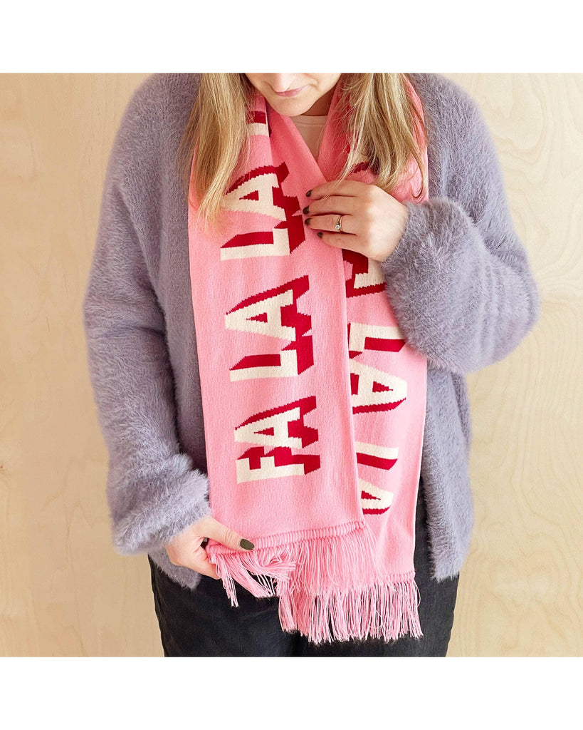 FALALALALA - LALALALA - Knitted Scarf – stylish accessories from C&K, an independent lifestyle store in Settle, North Yorkshire.