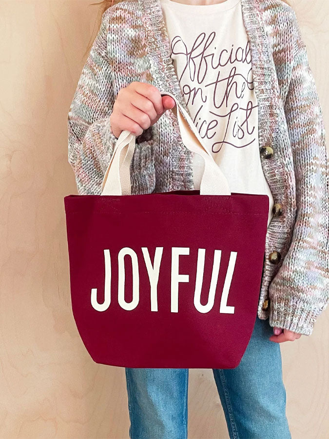Joyful - Little Burgundy Bag – stylish accessories from C&K, an independent lifestyle store in Settle, North Yorkshire.