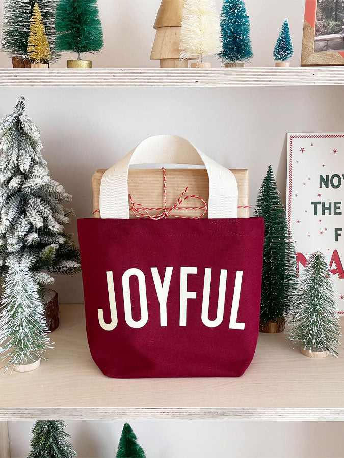 Joyful - Little Burgundy Bag – stylish accessories from C&K, an independent lifestyle store in Settle, North Yorkshire.