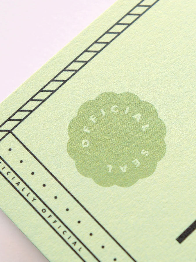 Officially the Best Teacher - Greeting Card – thoughtful gifts and beautiful finds from C&K, an independent lifestyle store in Settle.