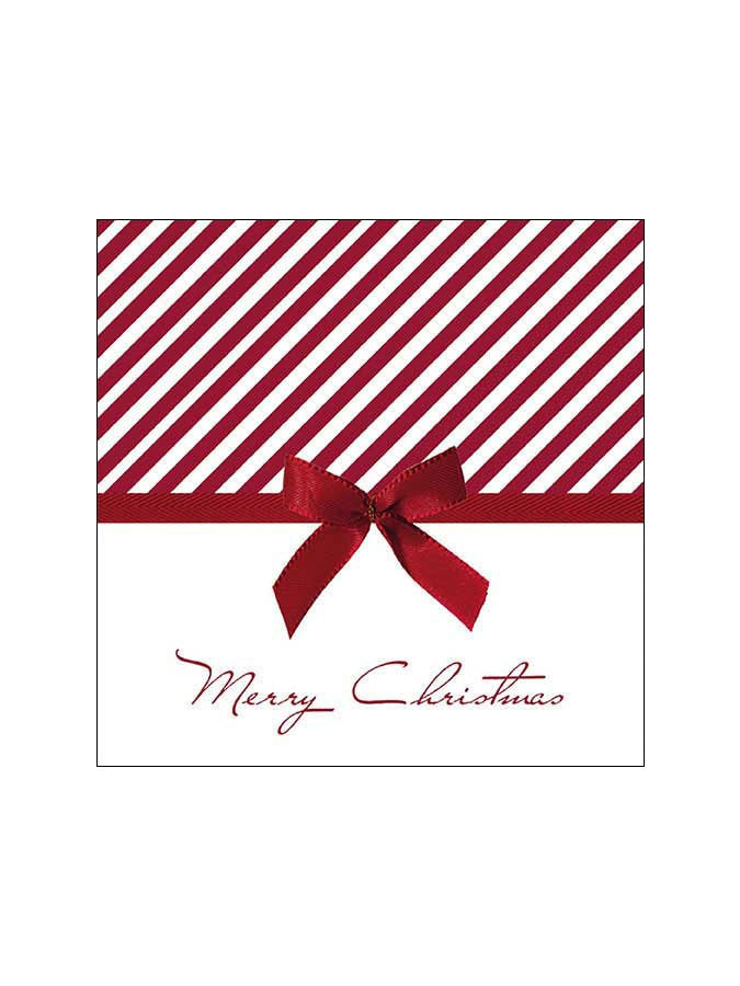 Christmas Bow Napkins – thoughtful gifts and beautiful finds from C&K, an independent lifestyle store in Settle.