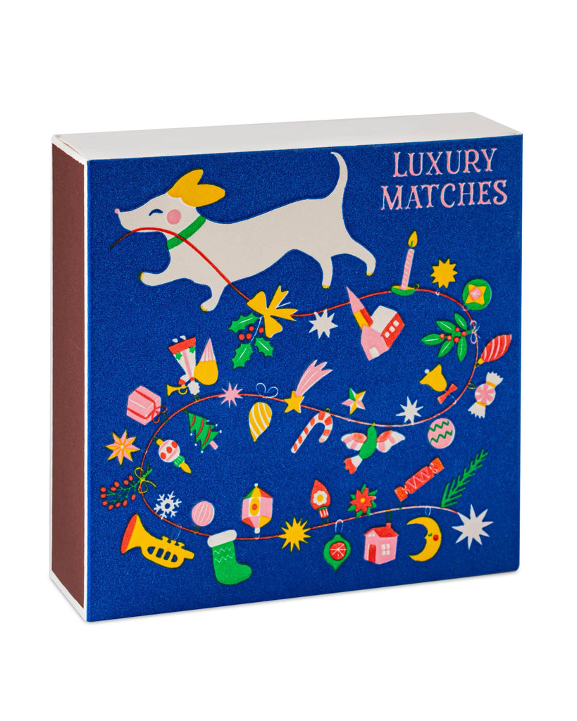 Festive Dog | Square - Christmas Safety Matches🎄 – thoughtful gifts and beautiful finds from C&K, an independent lifestyle store in Settle.