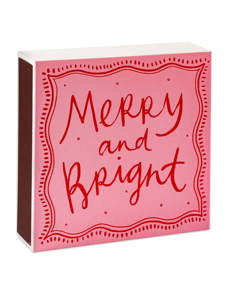 Merry & Bright | Square - Christmas Safety Matches🎄 – thoughtful gifts and beautiful finds from C&K, an independent lifestyle store in Settle.