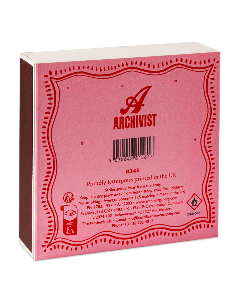 Merry & Bright | Square - Christmas Safety Matches🎄 – thoughtful gifts and beautiful finds from C&K, an independent lifestyle store in Settle.