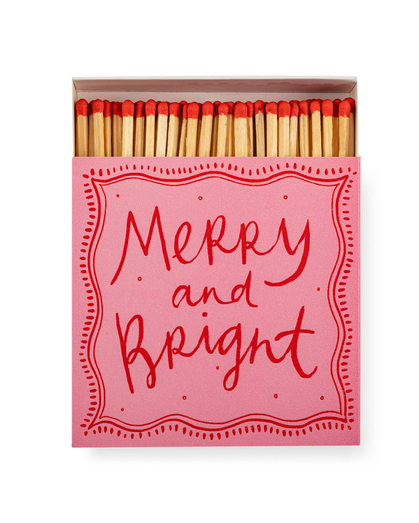 Merry & Bright | Square - Christmas Safety Matches🎄 – thoughtful gifts and beautiful finds from C&K, an independent lifestyle store in Settle.