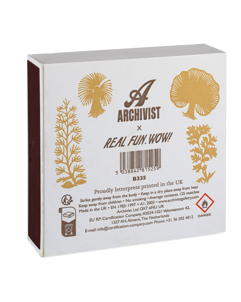 Mushroom | Square Matchboxes – thoughtful gifts and beautiful finds from C&K, an independent lifestyle store in Settle.