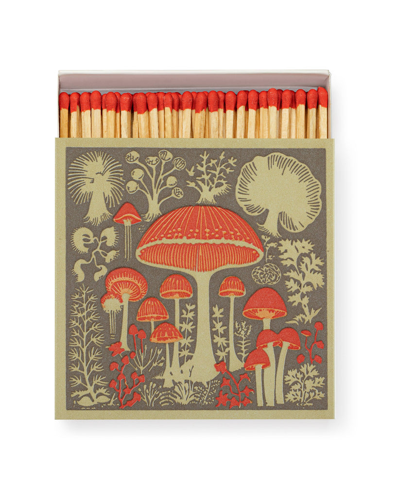 Mushroom | Square Matchboxes – thoughtful gifts and beautiful finds from C&K, an independent lifestyle store in Settle.