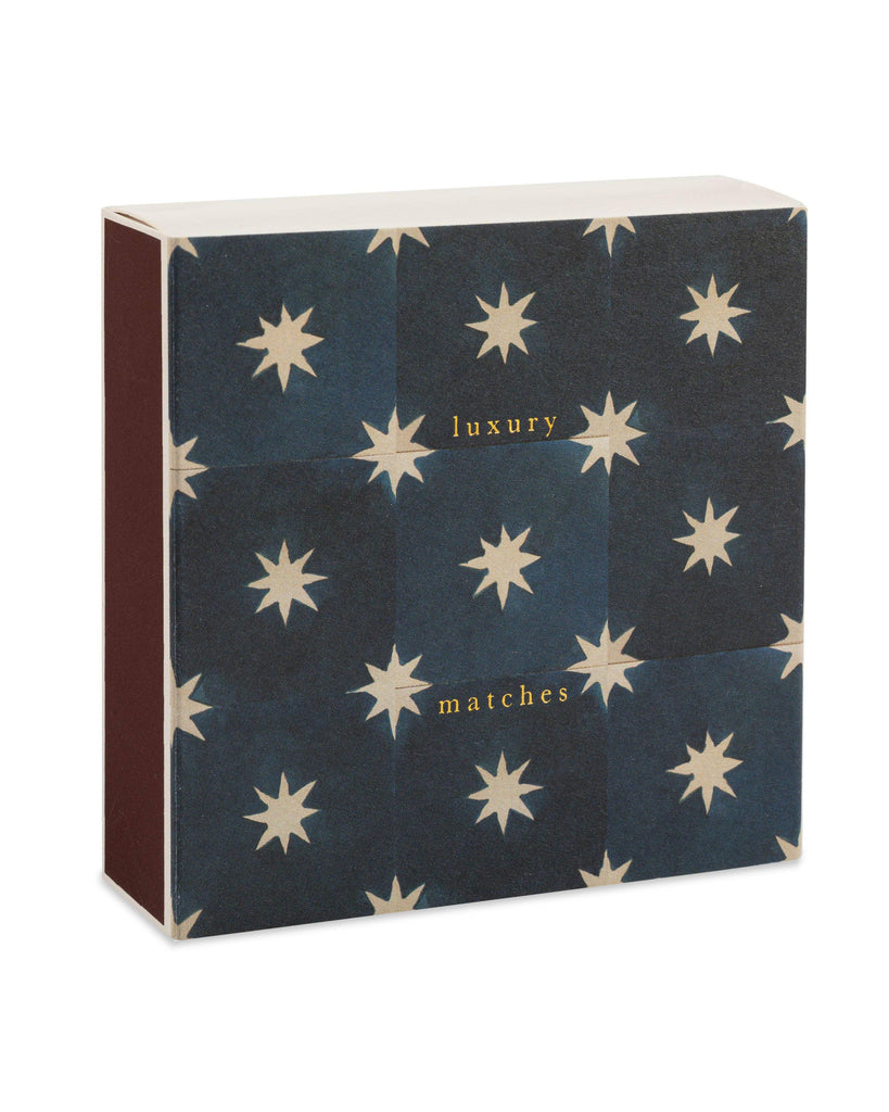 Navy Star Tile | Square - Christmas Safety Matches🎄 – thoughtful gifts and beautiful finds from C&K, an independent lifestyle store in Settle.