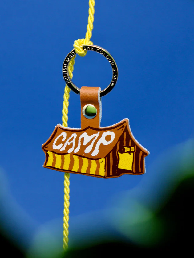Camp Novelty Key Fob – thoughtful gifts and beautiful finds from C&K, an independent lifestyle store in Settle.
