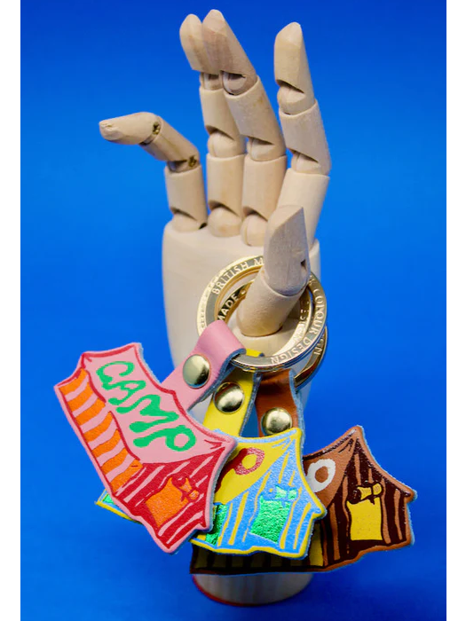 Camp Novelty Key Fob – thoughtful gifts and beautiful finds from C&K, an independent lifestyle store in Settle.