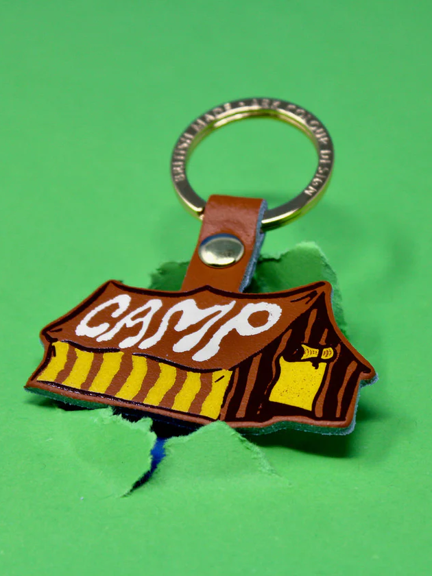Camp Novelty Key Fob – thoughtful gifts and beautiful finds from C&K, an independent lifestyle store in Settle.