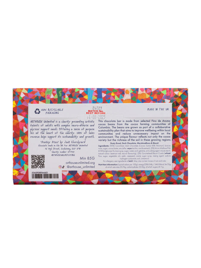 Dusty Road Dark Marshmallows & Biscuit Chocolate Bar – thoughtful gifts and beautiful finds from C&K, an independent lifestyle store in Settle.