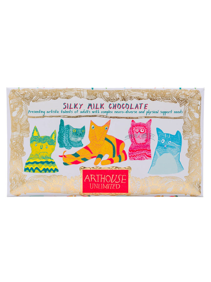 Miaow for Now, Silky Milk Chocolate Bar – thoughtful gifts and beautiful finds from C&K, an independent lifestyle store in Settle.