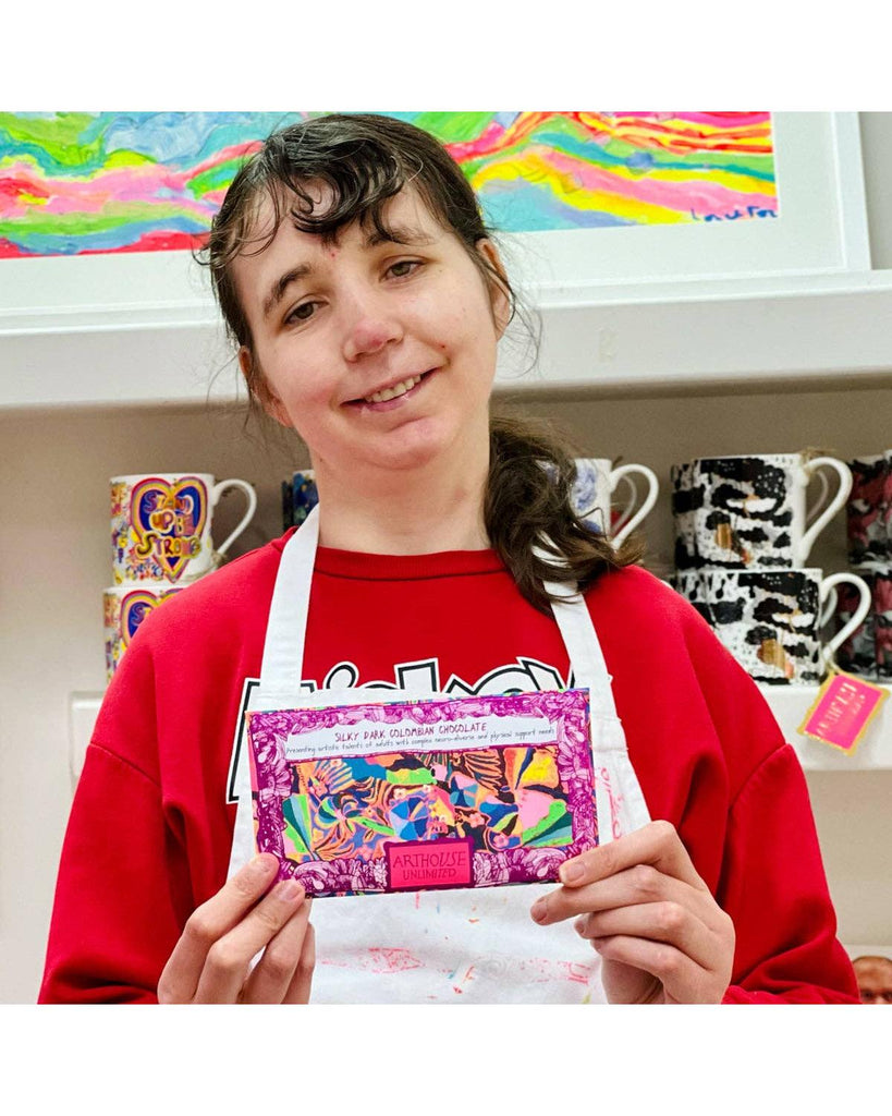 Psychodelia, Silky Dark Colombian Chocolate Bar – thoughtful gifts and beautiful finds from C&K, an independent lifestyle store in Settle.