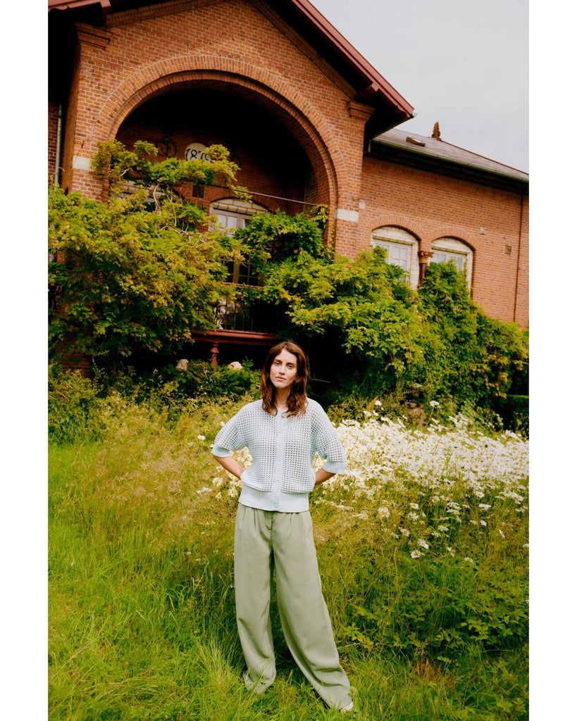 Dalano wide pants - sea spray – timeless women’s fashion from C&K, an independent lifestyle store in Settle, North Yorkshire.