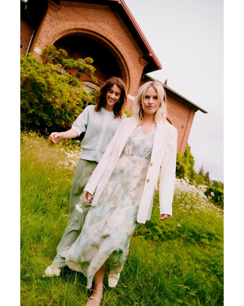 Dalano wide pants - sea spray – timeless women’s fashion from C&K, an independent lifestyle store in Settle, North Yorkshire.