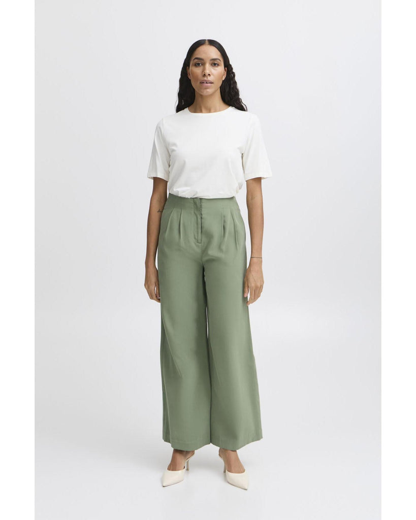 Dalano wide pants - sea spray – timeless women’s fashion from C&K, an independent lifestyle store in Settle, North Yorkshire.