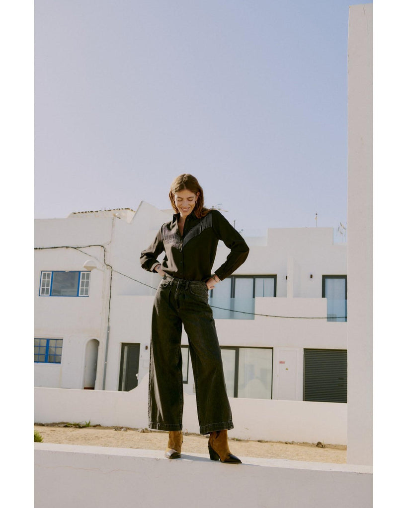 Kanoa Wide Jeans – timeless women’s fashion from C&K, an independent lifestyle store in Settle, North Yorkshire.