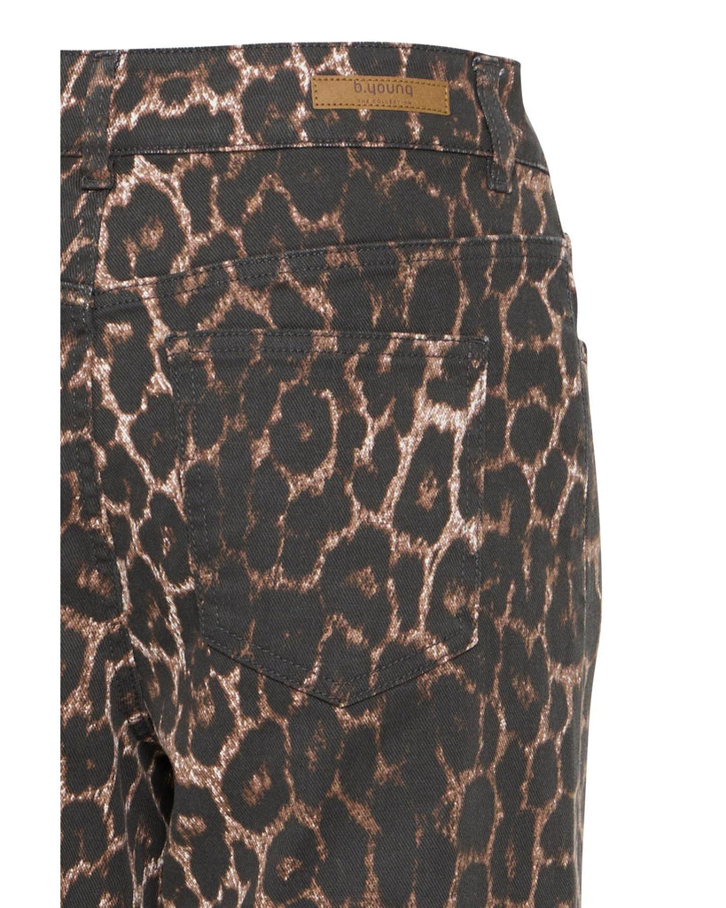 Kenna High Waisted Jeans - Denim Leopard – timeless women’s fashion from C&K, an independent lifestyle store in Settle, North Yorkshire.