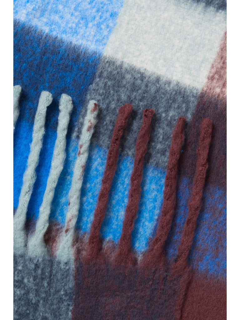 Watti scarf - blue quartz mix – stylish accessories from C&K, an independent lifestyle store in Settle, North Yorkshire.