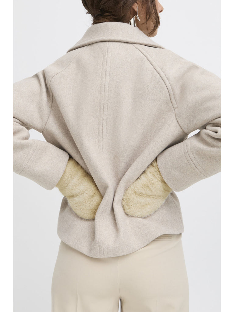 Wolfie mittens - hummus – stylish accessories from C&K, an independent lifestyle store in Settle, North Yorkshire.