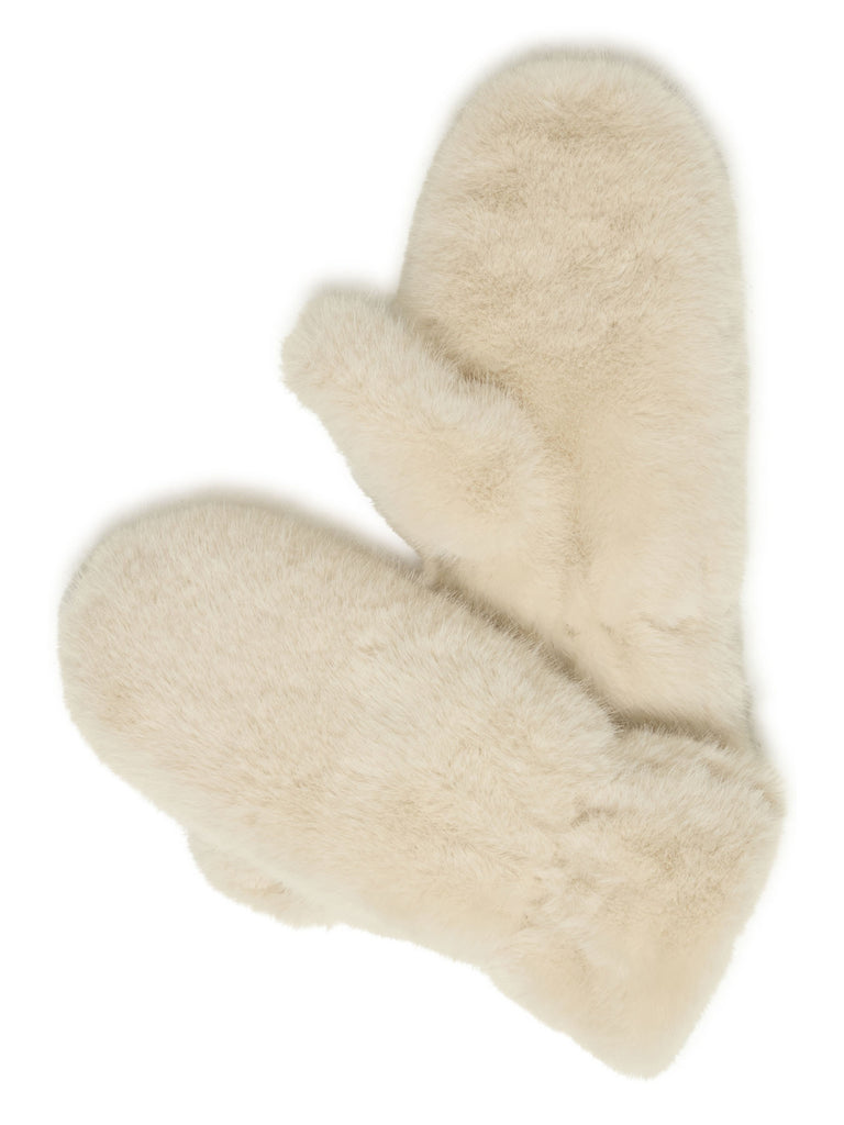 Wolfie mittens - hummus – stylish accessories from C&K, an independent lifestyle store in Settle, North Yorkshire.
