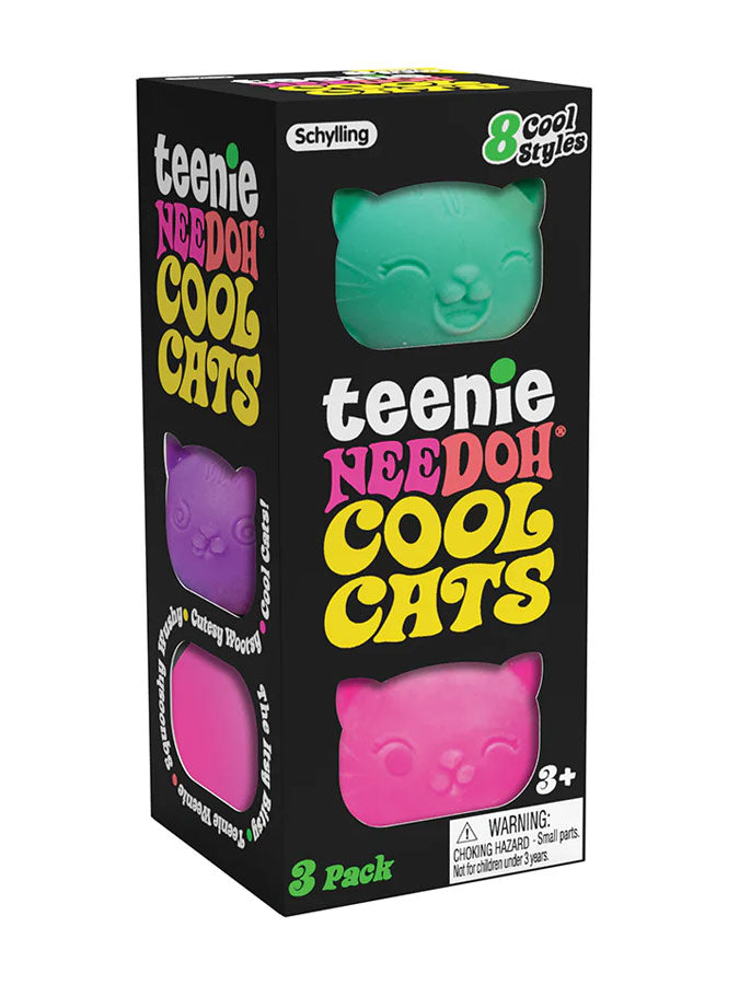 Teenie Needoh Cool Cats – joyful toys & games for little ones at C&K, an independent lifestyle store in Settle.