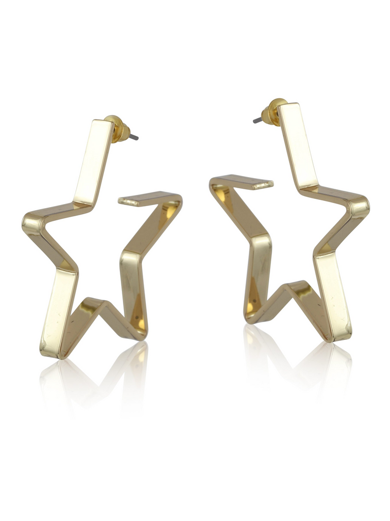 Ivy Oversized Star Earrings – stylish accessories from C&K, an independent lifestyle store in Settle, North Yorkshire.
