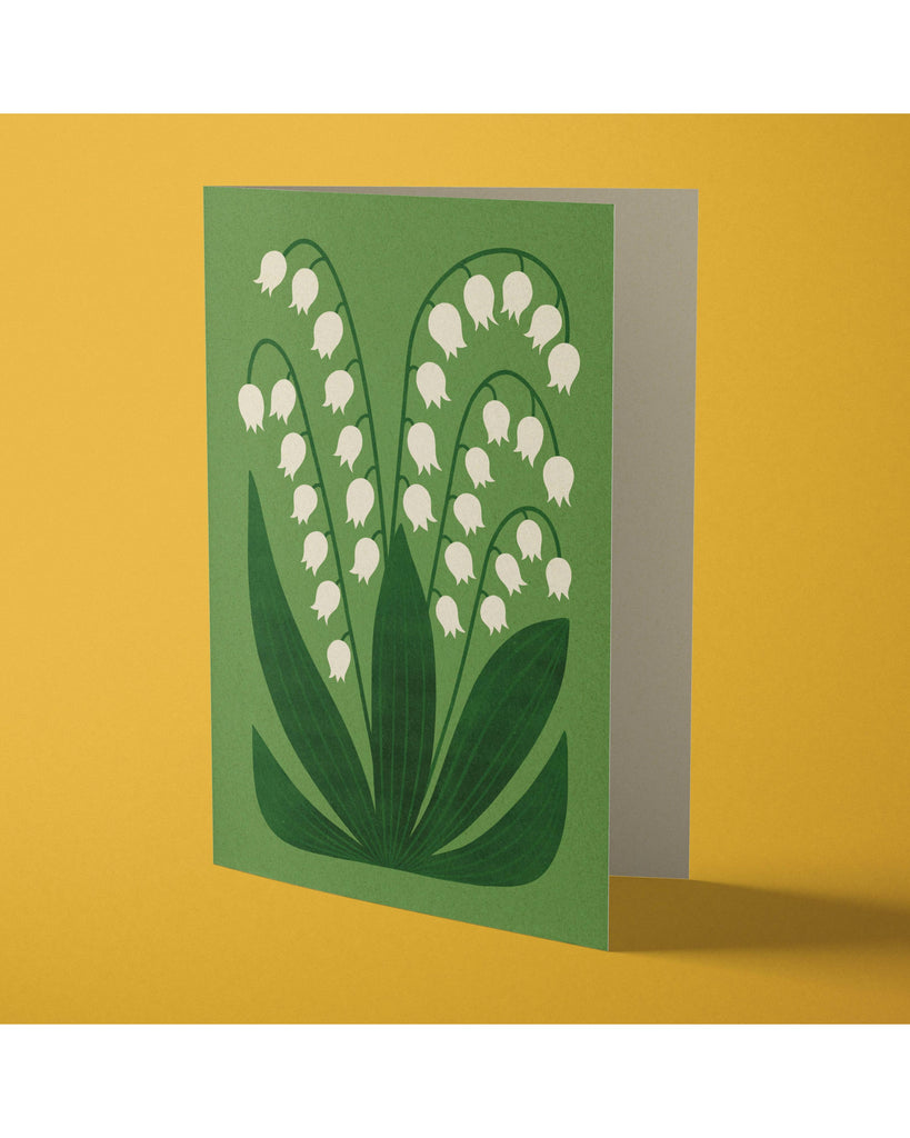 Lily of the Valley Card – beautiful greeting card from C&K, an independent lifestyle store in Settle.