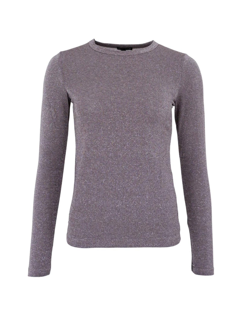 Faye Lurex Blouse Taupe Grey – timeless women’s fashion from C&K, an independent lifestyle store in Settle, North Yorkshire.