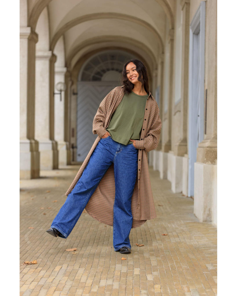 Pippa Shirt Dress – timeless women’s fashion from C&K, an independent lifestyle store in Settle, North Yorkshire.