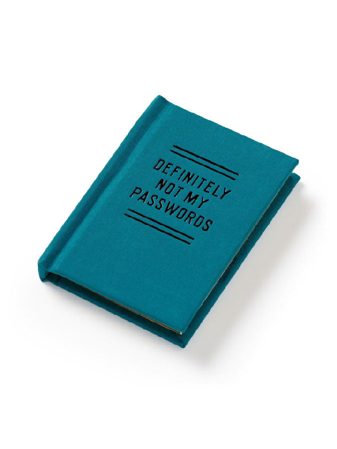 Definitely Not My Passwords Tiny Diary – thoughtful gifts and beautiful finds from C&K, an independent lifestyle store in Settle.