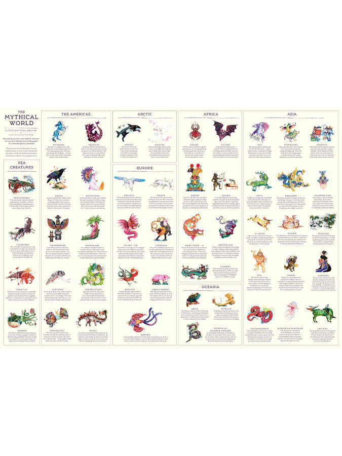 Mythical World 1000 Piece Jigsaw Puzzle – thoughtful gifts and beautiful finds from C&K, an independent lifestyle store in Settle.