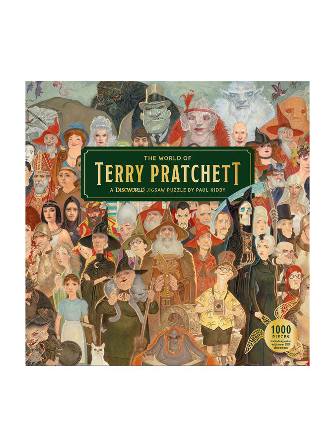 Terry Pratchett 1000 Piece Jigsaw – thoughtful gifts and beautiful finds from C&K, an independent lifestyle store in Settle.