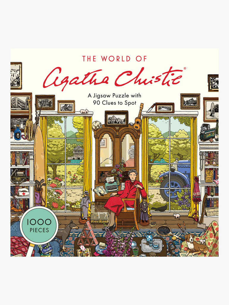 World Of Agatha Christie 1000 Piece Jigsaw – thoughtful gifts and beautiful finds from C&K, an independent lifestyle store in Settle.