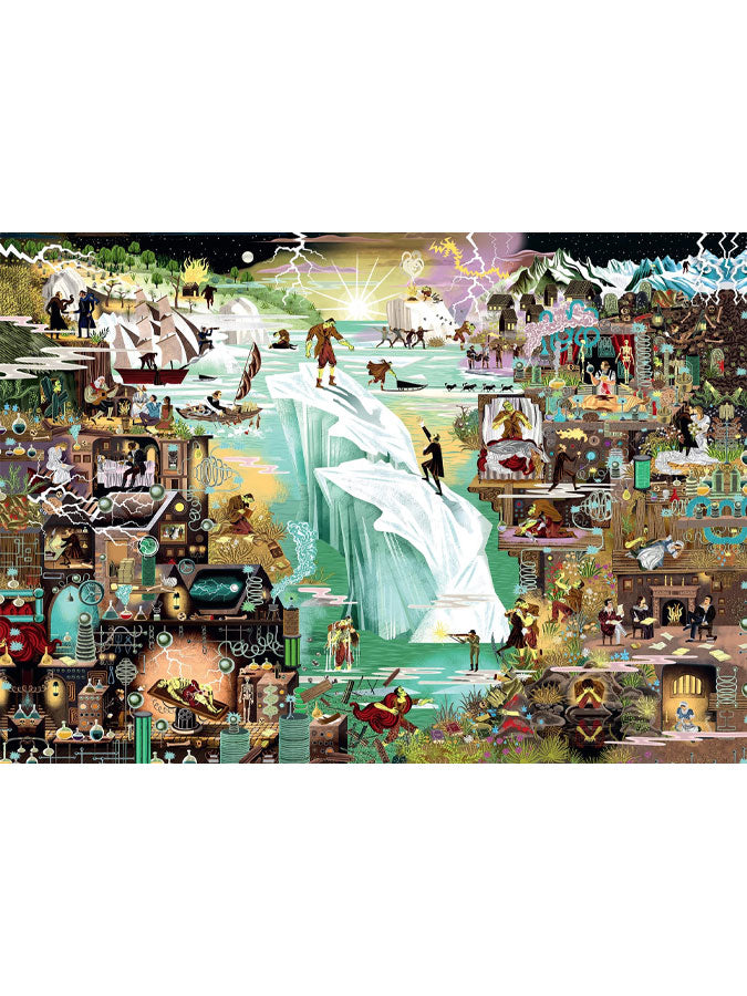 World Of Frankenstein Jigsaw – thoughtful gifts and beautiful finds from C&K, an independent lifestyle store in Settle.